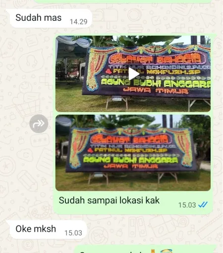 Pengiriman Papan Bunga Pogungjurutengah Bayan