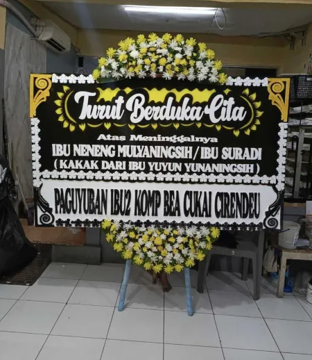 Papan Bunga Duka Pogungjurutengah Bayan