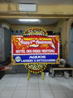 Papan Bunga di Pogungjurutengah Bayan